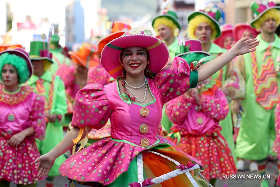 В районе недалеко от Лиссабона прошли мероприятия в рамках карнавала