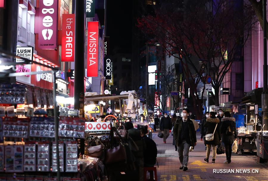 В Республике Корея число случаев заражения коронавирусом нового типа возросло до 2022 