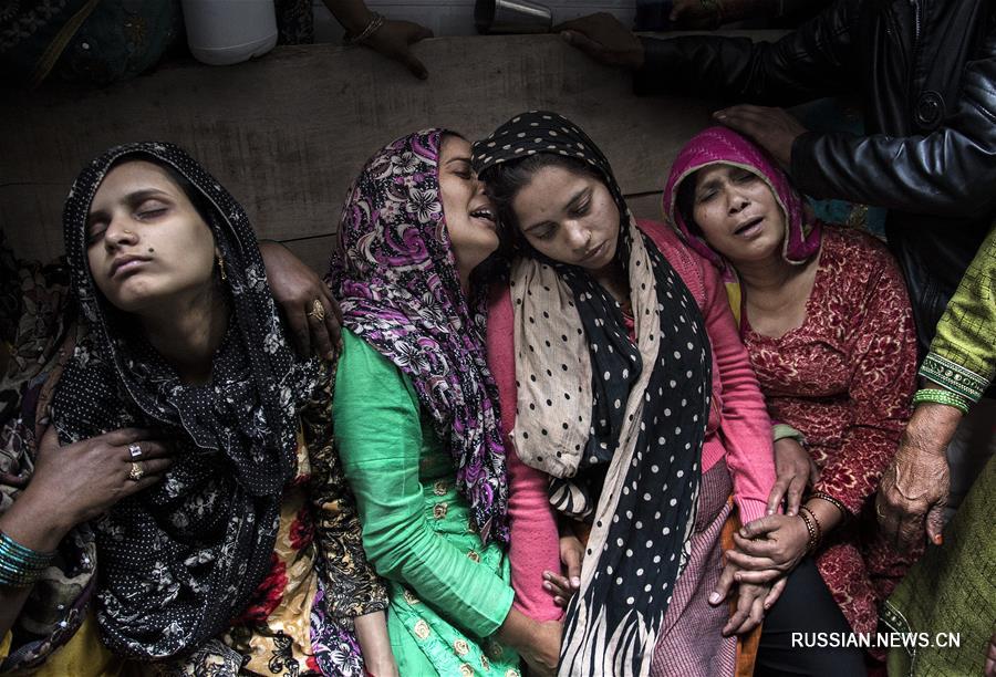 Жертвами беспорядков в столице Индии стали 43 человека, более 350 пострадали