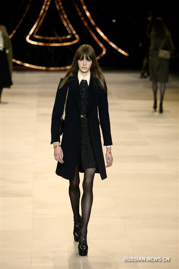 （国际）（3）巴黎时装周：CELINE品牌发布秋冬新品