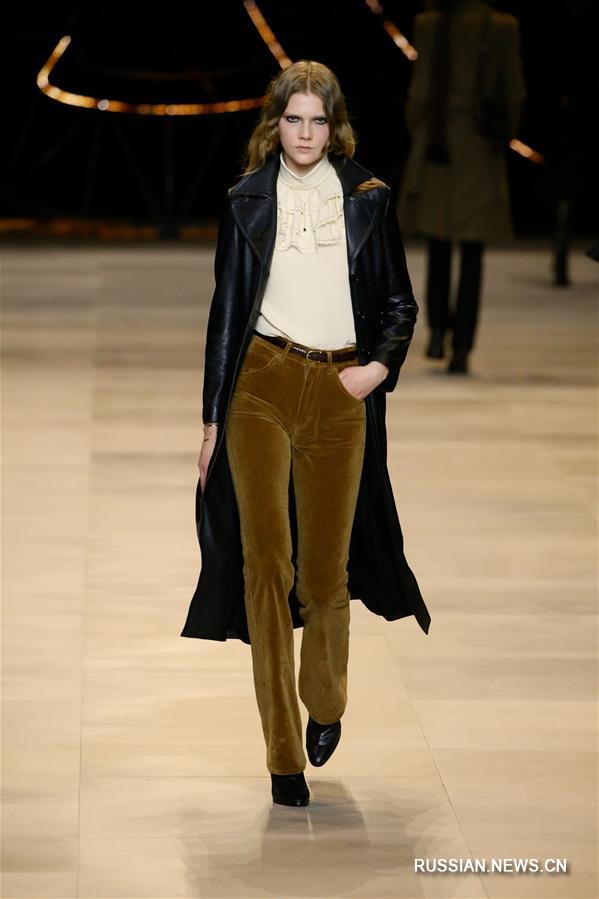 （国际）（4）巴黎时装周：CELINE品牌发布秋冬新品