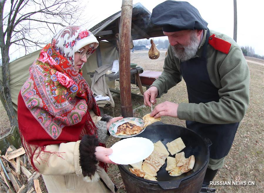 В Беларуси отпраздновали Масленицу