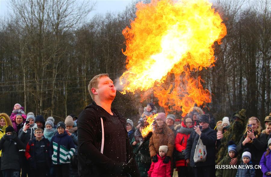 В Беларуси отпраздновали Масленицу