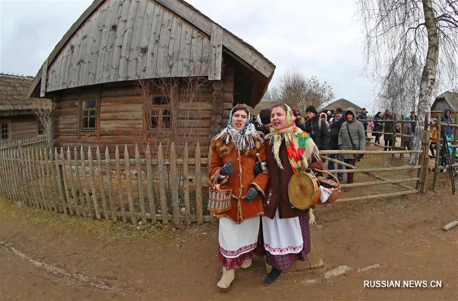 В Беларуси отпраздновали Масленицу