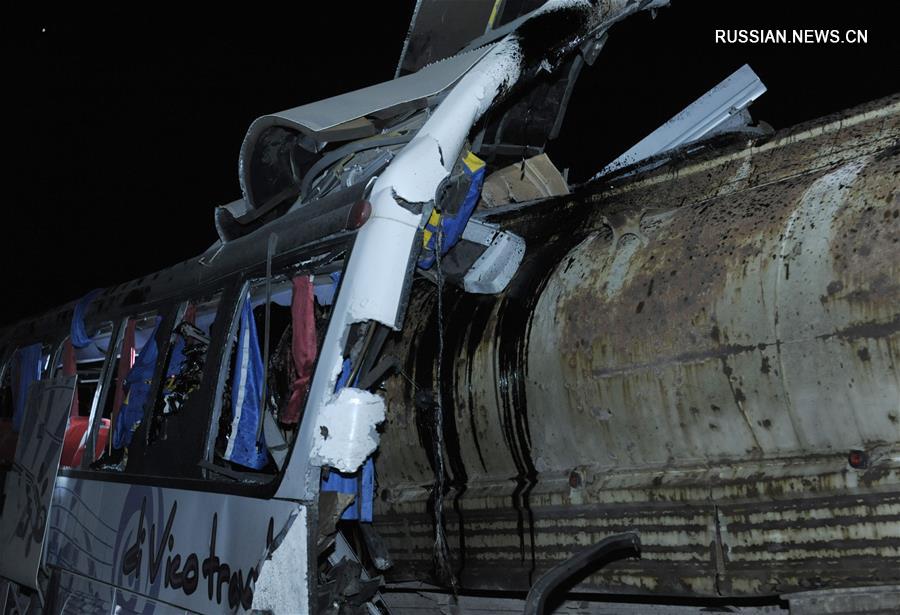 Серьезное ДТП произошло вблизи столицы Сирии