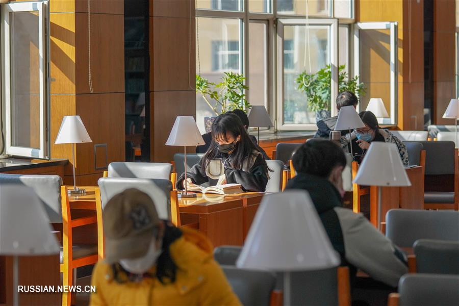 Возобновила работу Чанчуньская городская библиотека