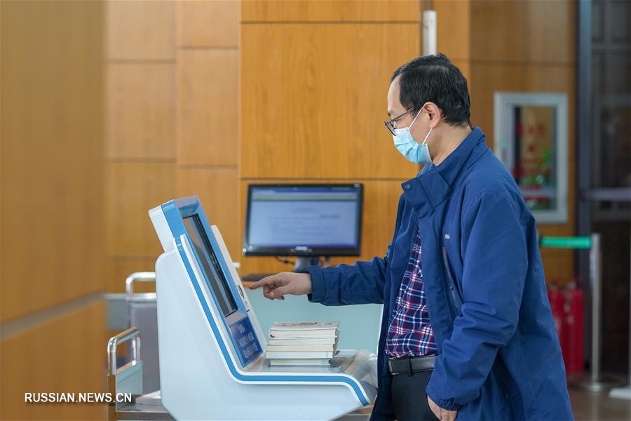 Возобновила работу Чанчуньская городская библиотека