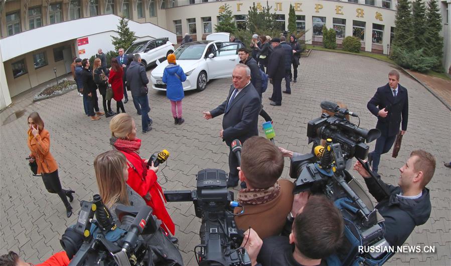 В Беларуси представили китайский электромобиль Geely Geometry A 