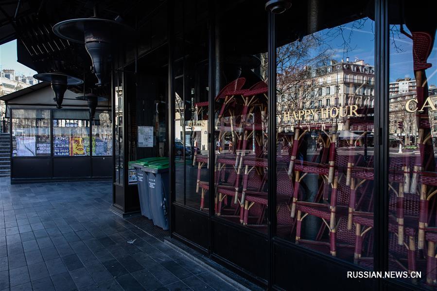 Во Франции за сутки выявили более 900 новых случаев заражения коронавирусом