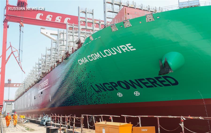 Шанхай: судостроительный завод "Цзяннань" ускоряет возобновление работы и производства