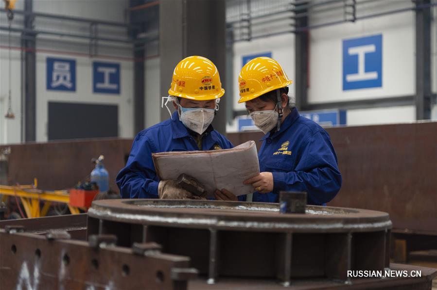 Расположенный в Сянъяне машиностроительный завод Hanjiang Heavy Industry восстановил производство