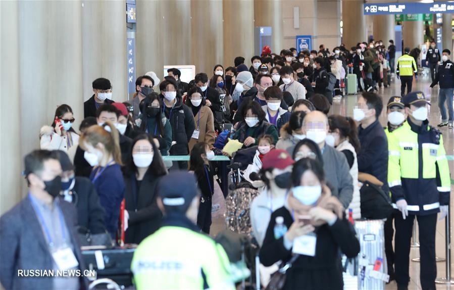 Общее число заболевших COVID-19 в Республике Корея превысило 9 тыс. человек