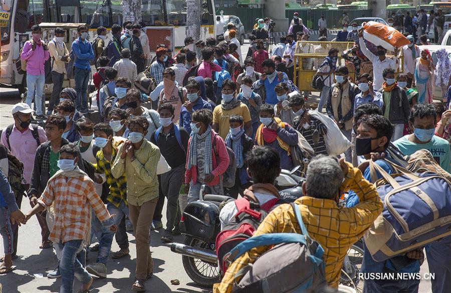 В Индии число заболевших COVID-19 превысило тысячу человек