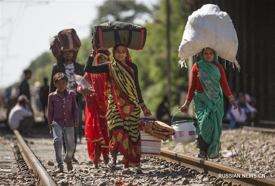 В Индии число заболевших COVID-19 превысило тысячу человек