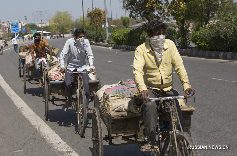 В Индии число заболевших COVID-19 превысило тысячу человек