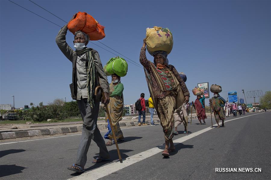 В Индии число заболевших COVID-19 превысило тысячу человек