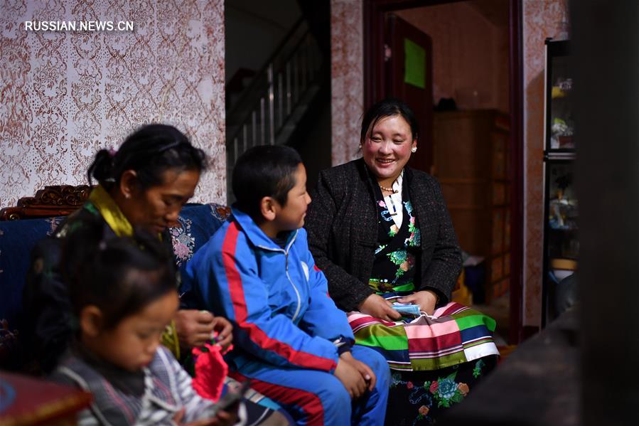 От степей Цянтан до пригородов Лхасы -- Новая жизнь жителей волости Жунма