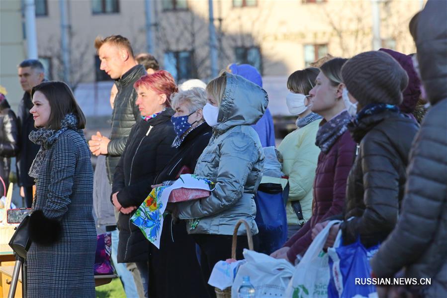 Католики Беларуси празднуют Пасху