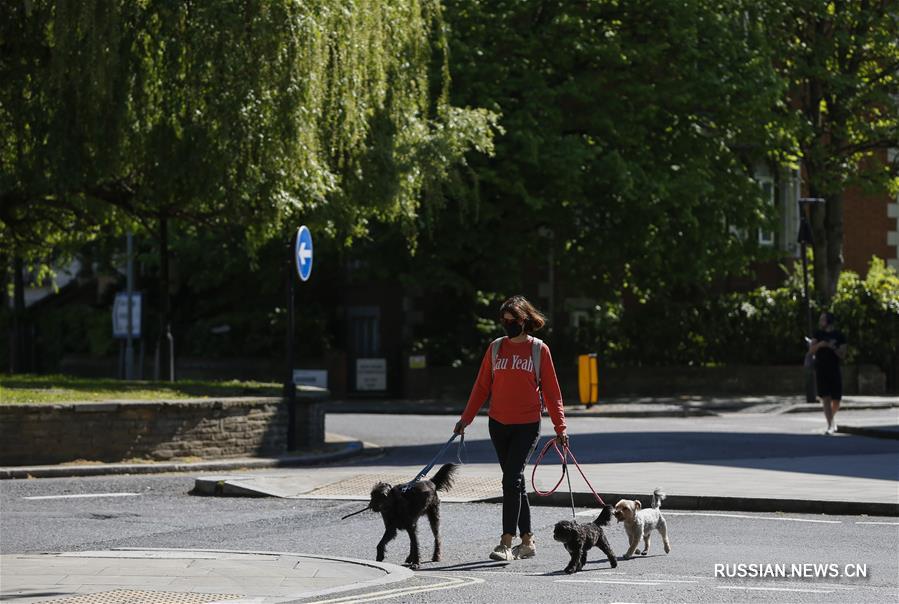 （国际疫情&middot;新华视界）（2）疫情下的伦敦街头