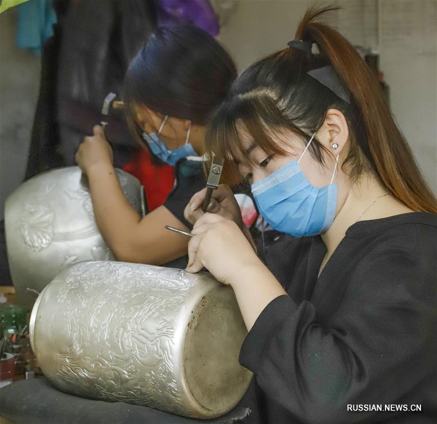 Традиционные промыслы в провинции Хэбэй восстанавливаются после эпидемии
