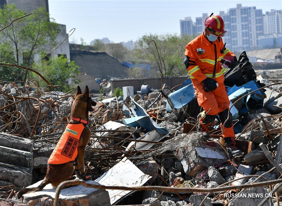 В Урумчи проверили готовность спасательных служб к землетрясениям