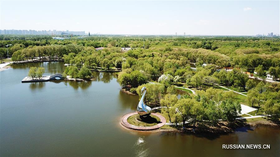 Солнечный остров в провинции Хэйлунцзян