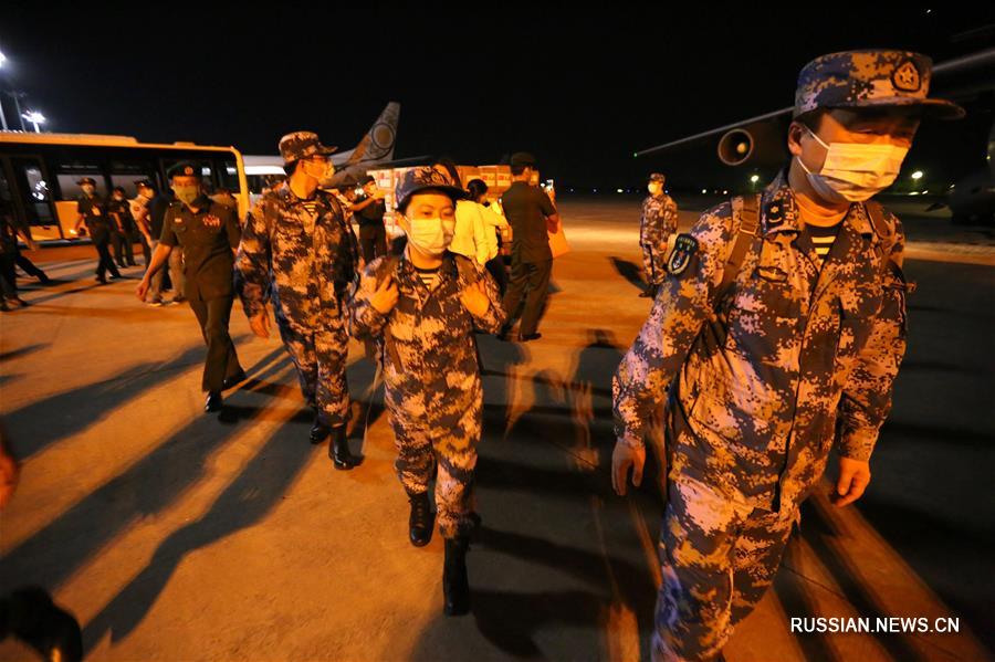 Группа китайских военных медиков завершила работу в Мьянме