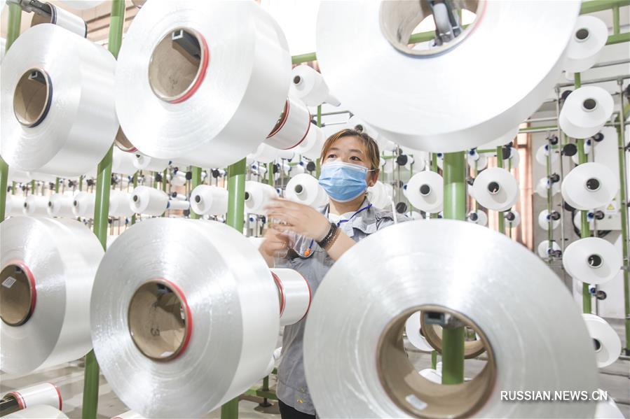 Промышленное производство в Китае выросло в апреле на 3,9 проц