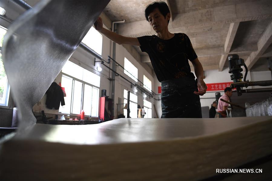 Секреты изготовления сюаньчэнской бумаги по традиционной технологии