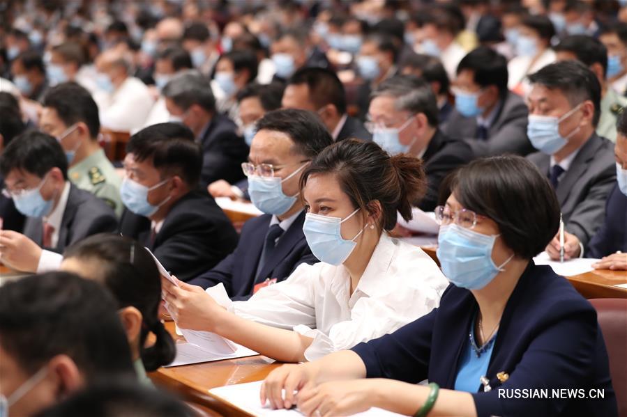 （两会·政协开幕·XHDW）（8）全国政协十三届三次会议在京开幕