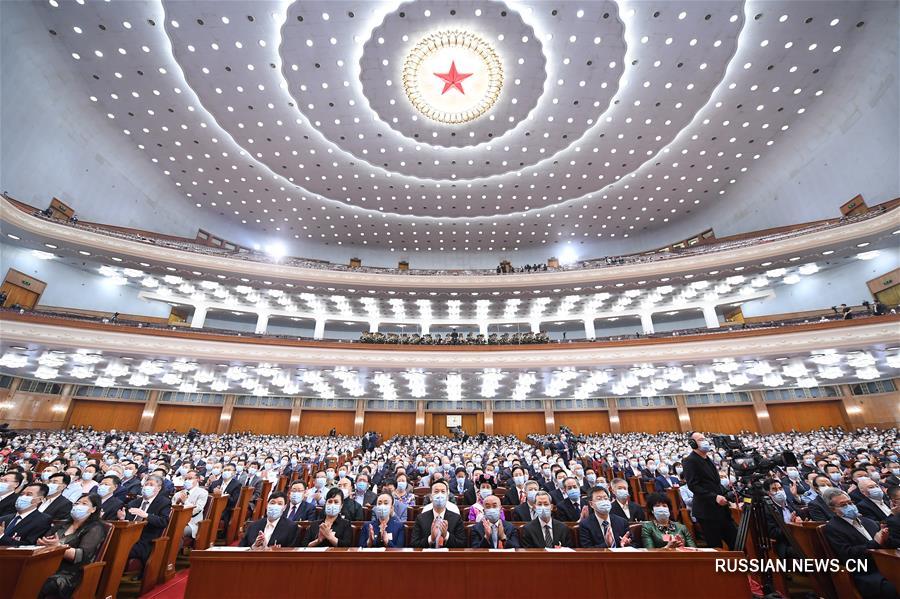 （两会·政协开幕·XHDW）（11）全国政协十三届三次会议在京开幕