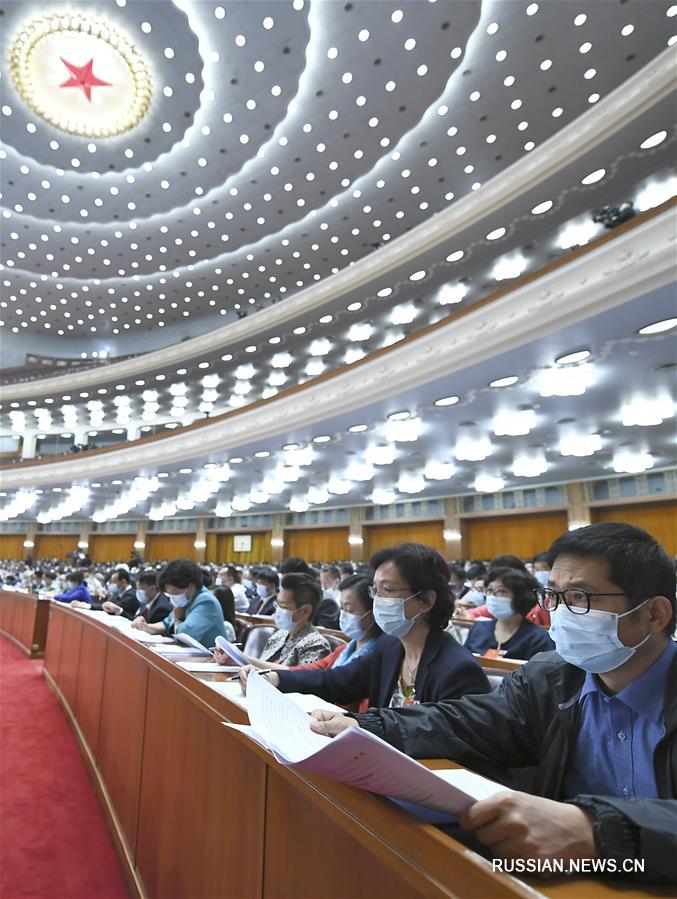 （两会·政协开幕·XHDW）（21）全国政协十三届三次会议在京开幕