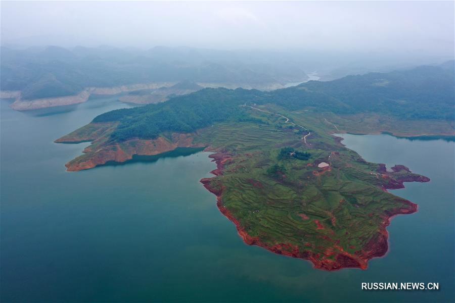 ГЭС "Хунцзяду" в провинции Гуйчжоу