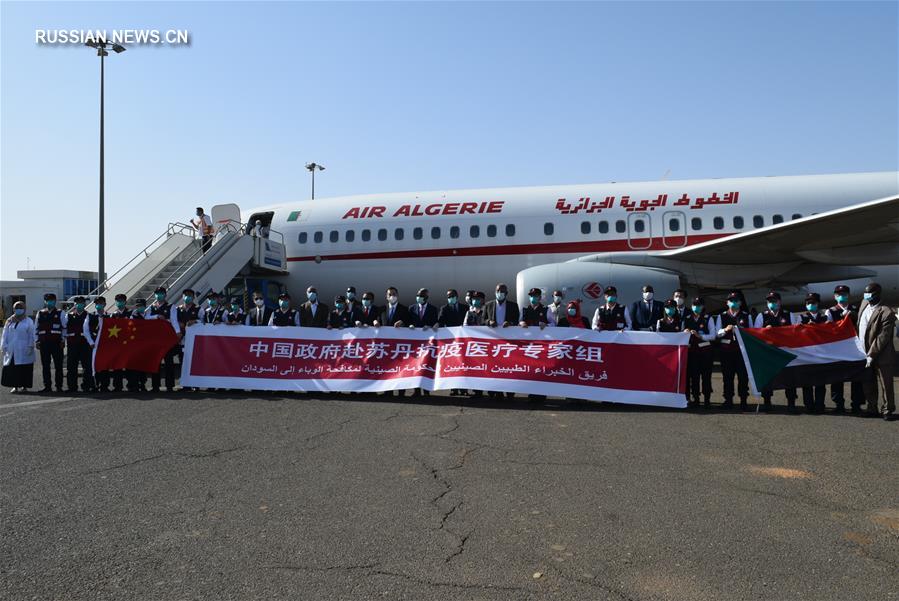 Китайские эпидемиологи прибыли в Судан