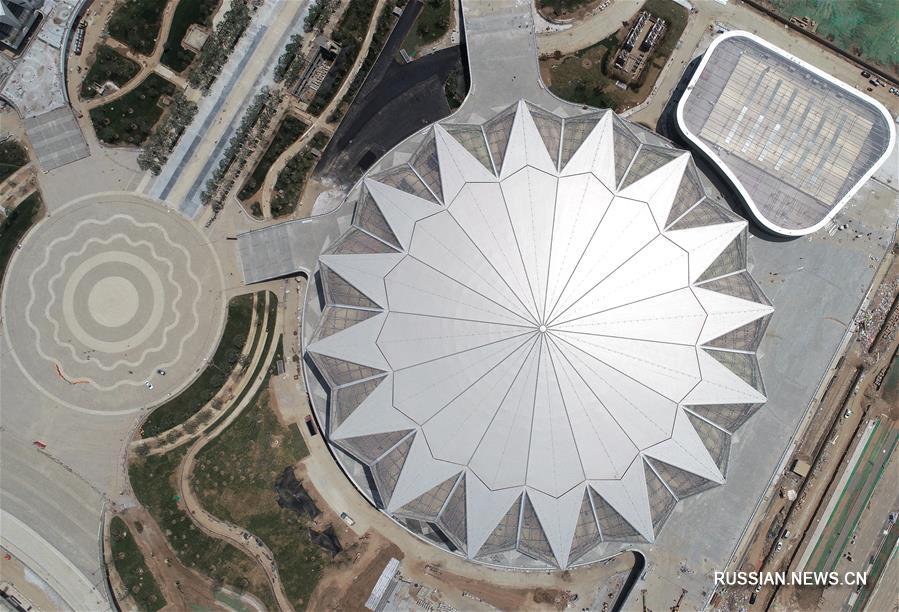 Строительство Олимпийского спортивного центра в Сиане близится к завершению 