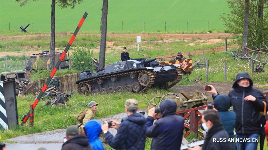 Военно-историческая реконструкция событий 1941 года на "Линии Сталина"