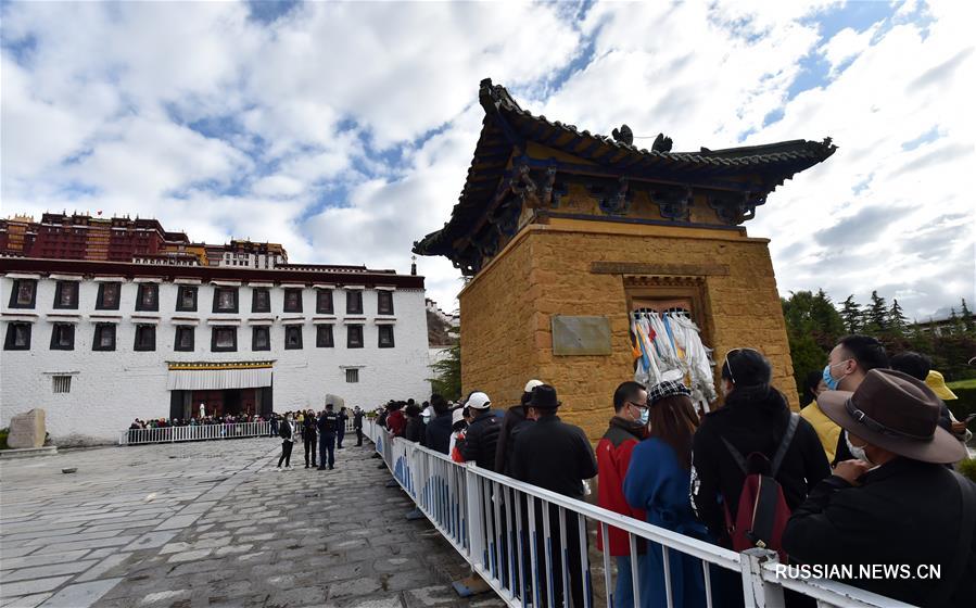 В Китае вновь откроется для посещения дворец Потала 
