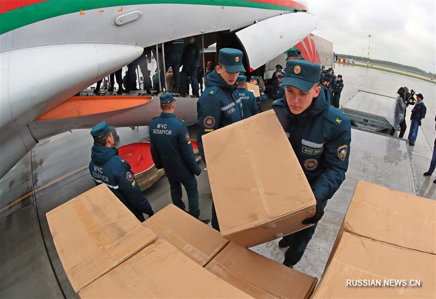 В Беларусь из Китая доставлена четвертая партия гуманитарных медицинских грузов
