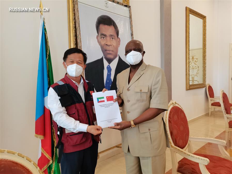 Китайские медэксперты по борьбе с COVID-19 принесли в Экваториальную Гвинею "свет надежды"