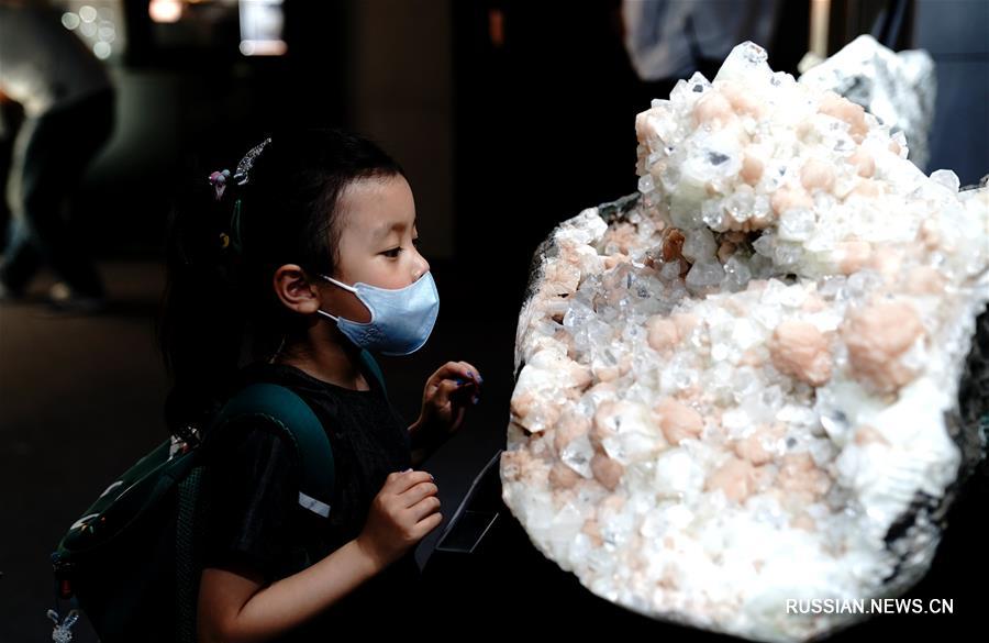 В Шанхае открылась выставка минералов
