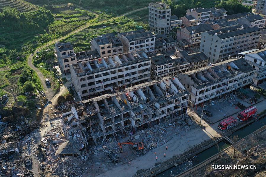 Расследование инцидента со взрывом автоцистерны в провинции Чжэцзян взято на особый контроль