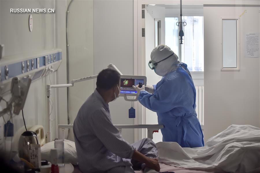 Изоляторы пекинской больницы Дитань для приема пациентов с COVID-19