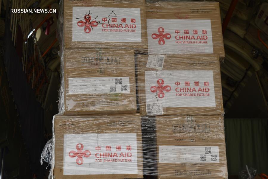 Груз изделий для борьбы с эпидемией прибыл из Китая в Судан