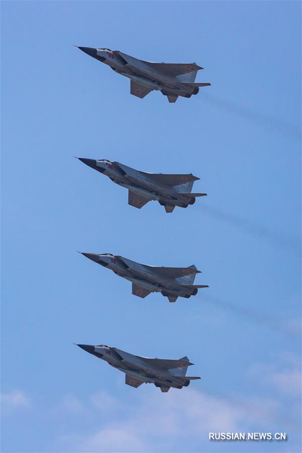 В Москве прошла генеральная репетиция парада Победы