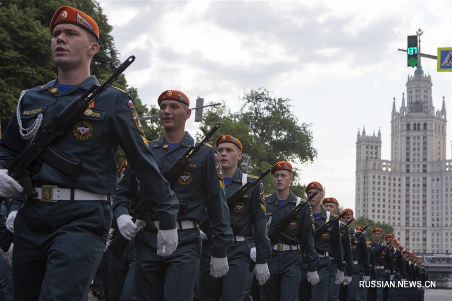 Генеральная репетиция парада в честь 75-летия Победы в Великой Отечественной войне