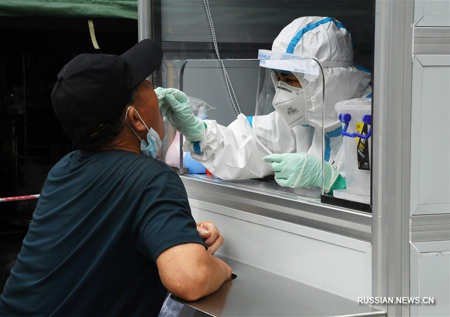 В пекинской больнице "Аньчжэнь" заработали три модуля эпидемиологического тестирования