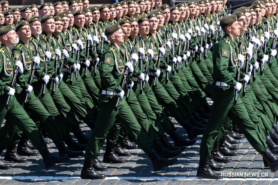 В Москве прошел парад в честь 75-летия Победы в Великой Отечественной войне