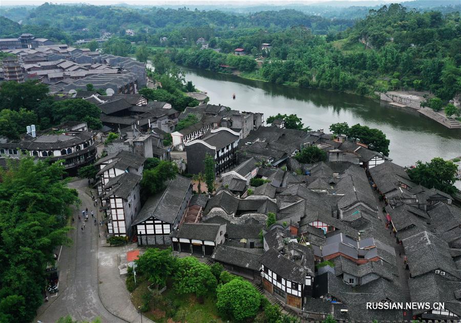 Новая жизнь древнего городка в Чунцине