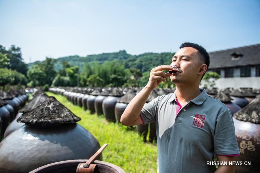 Созревание чишуйского уксуса