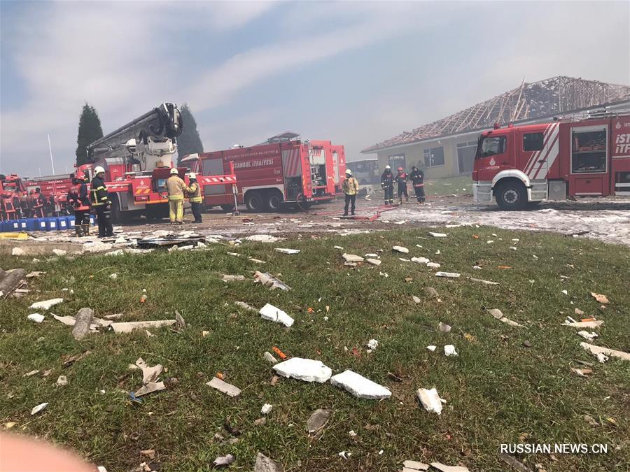 （国际）（6）土耳其一烟花厂仓库发生爆炸近50人受伤